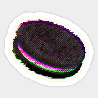 Oreo Snack Glitch Sticker